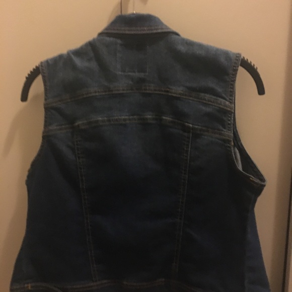 Jean Jacket Denim Vest - Picture 2 of 2